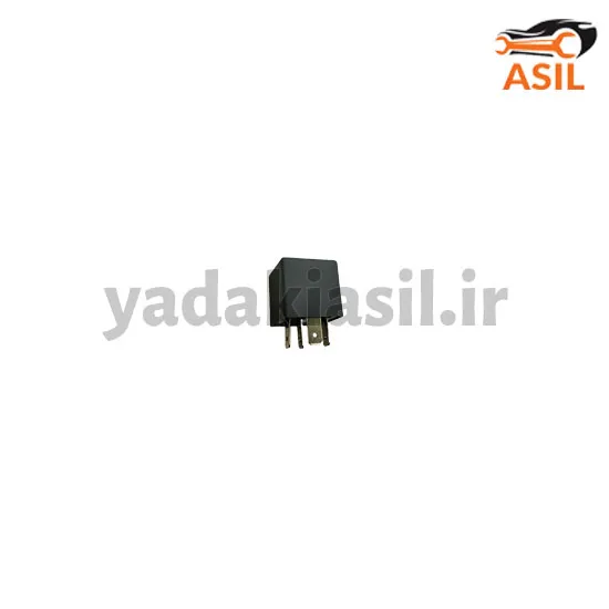 رله میکرو 4 فیش مشکی الپا - یدکی اصیل