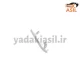 ابرویی جلو پراید شرکتی سفید - یدکی اصیل