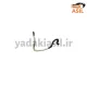 شلنگ (جنت) بخاری کنفی بلند پژو دوگانه ایساکو - یدکی اصیل