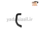 شلنگ (جنت) پایین رادیاتور پراید قدیم پولاسا - یدکی اصیل